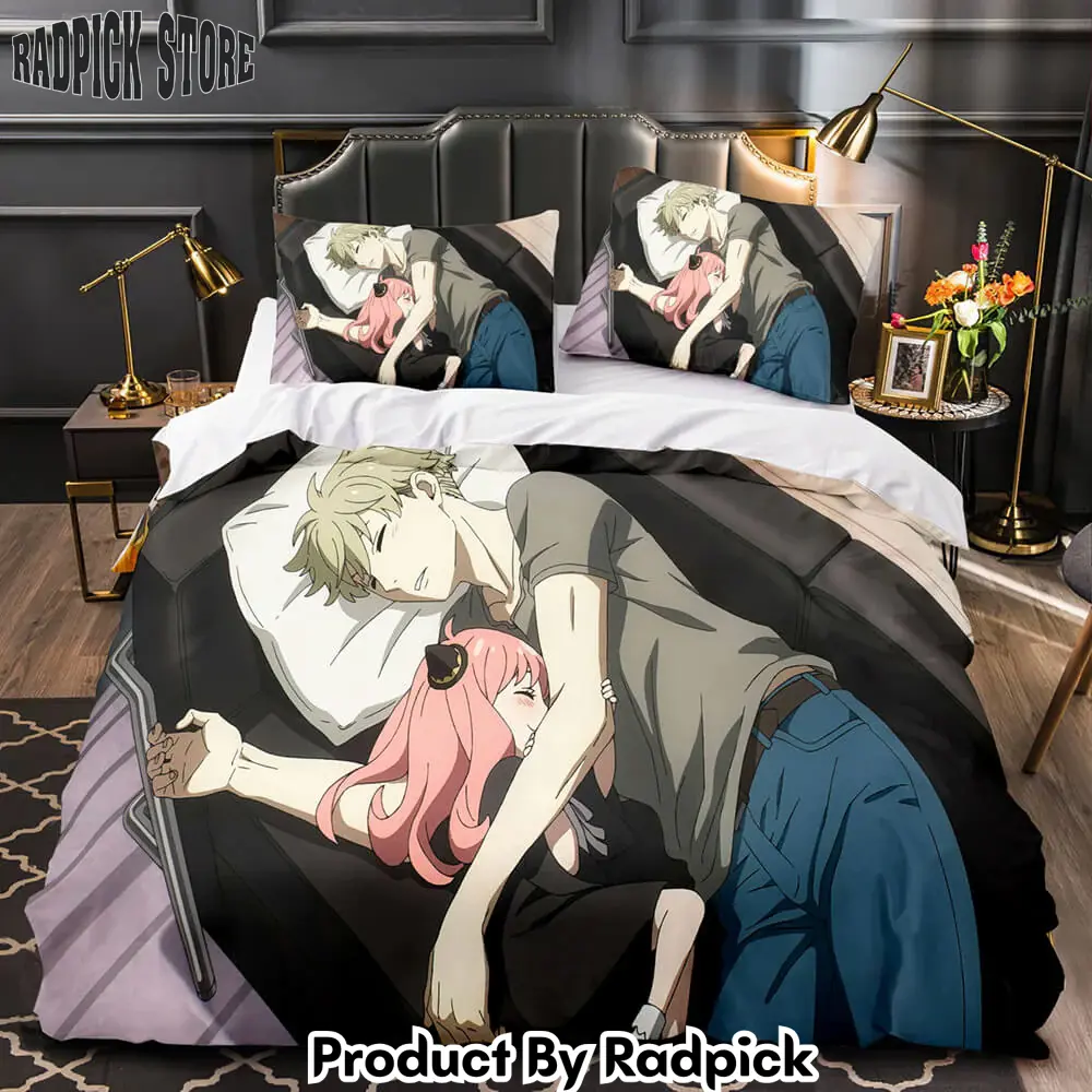 Spy x family bedding set quilt duvet cover bed sheet sets room decoration  rp0428940